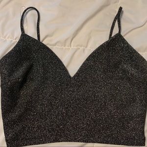 Sparkly Crop Top / never worn!!!